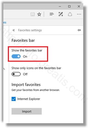 How To Enable Favorites Bar In Microsoft Edge Windows Tips Tricks Vrogue