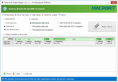 Macrorit Data Wiper 6.9.9 for mac download
