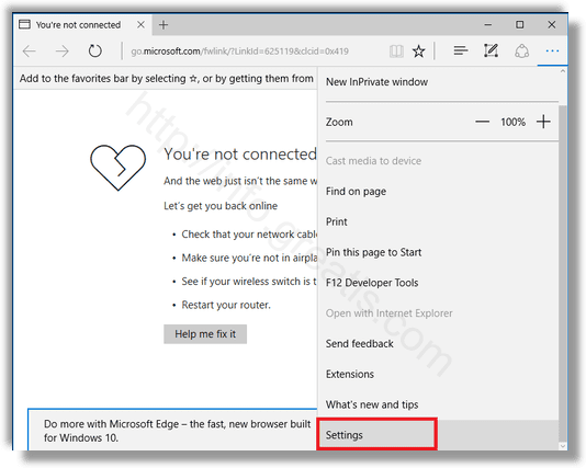 clear cache cookies in microsoft edge