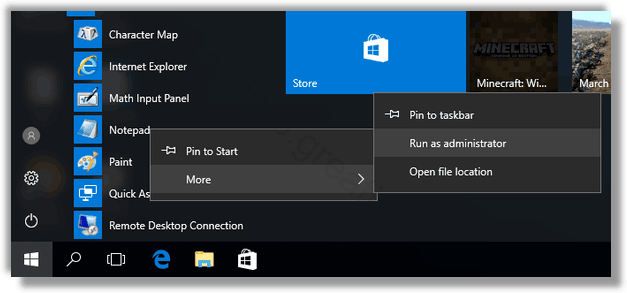 windows-10-run-notepad-as-administrator