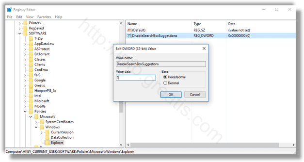 Here is How to Disable Search History in Windows 10 File Explorer