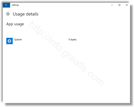 windows 10 data usage details screen