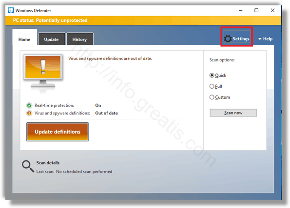 enable microsoft defender