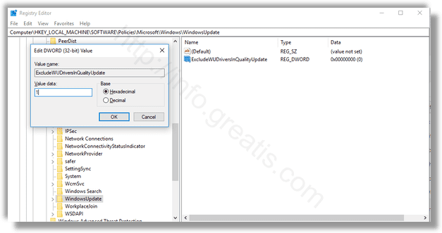 windows 10 stop automatically updating drivers