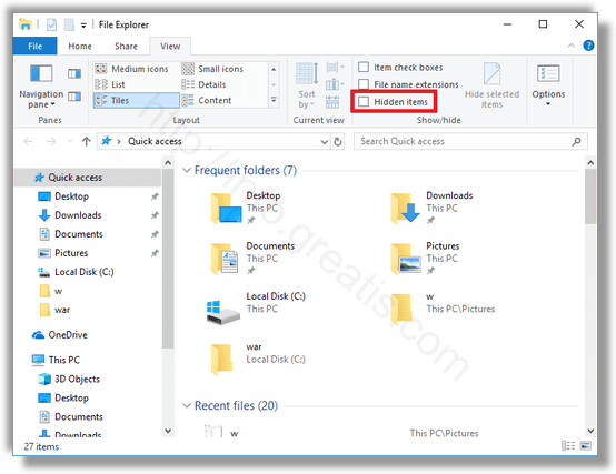 windows-10-file-explorer-hidden-items