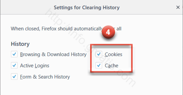 clear cache firefox remove virus