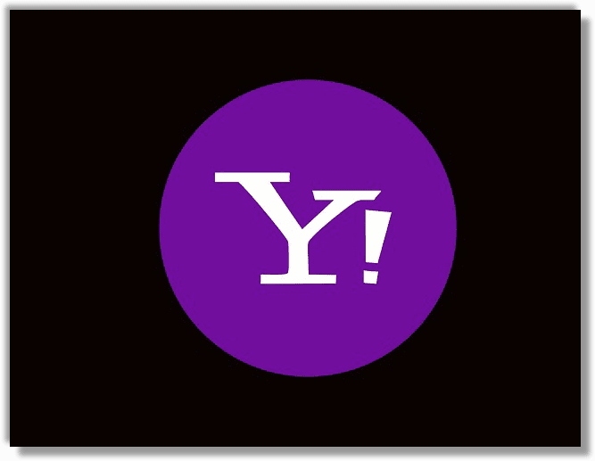 Как избавиться от Yahoo! powered