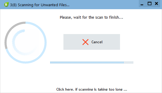 scan viruses with UnHackMe