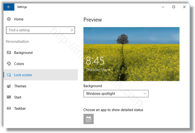 windows 10 when screensaver start goes to lock screen