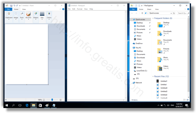 How To Show Windows Side By Side In Windows 10 Windows Tips Tricks
