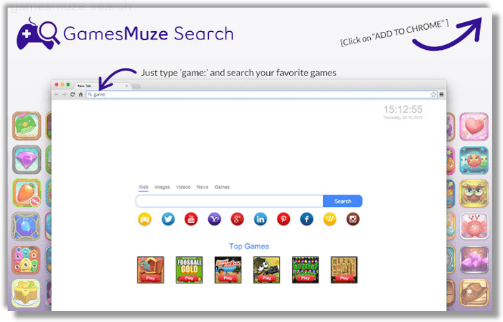 Как избавиться от рекламного вируса gamesmuze search в браузерах chrome, firefox, internet explorer, edge