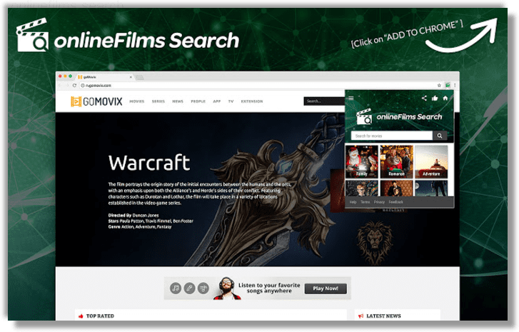 Как избавиться от рекламного вируса onlinefilms search в браузерах chrome, firefox, internet explorer, edge