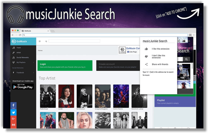 Как вылечить компьютер от рекламного вируса musicjunkie search в браузерах chrome, firefox, internet explorer, edge