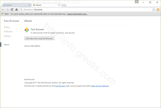 Как вылечить компьютер от рекламного вируса WINDOWS.DEVICES.USB-1.5.EXE в браузерах chrome, firefox, internet explorer, edge