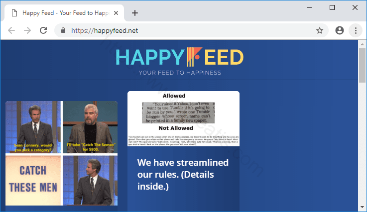 Как избавиться от уведомлений happyfeed.net в браузерах chrome, firefox, internet explorer, edge
