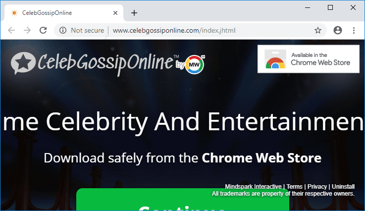 Как вылечить компьютер от рекламного вируса celebgossiponline.com в браузерах chrome, firefox, internet explorer, edge