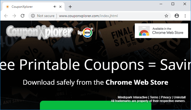 Как вылечить компьютер от рекламного вируса couponxplorer.com в браузерах chrome, firefox, internet explorer, edge
