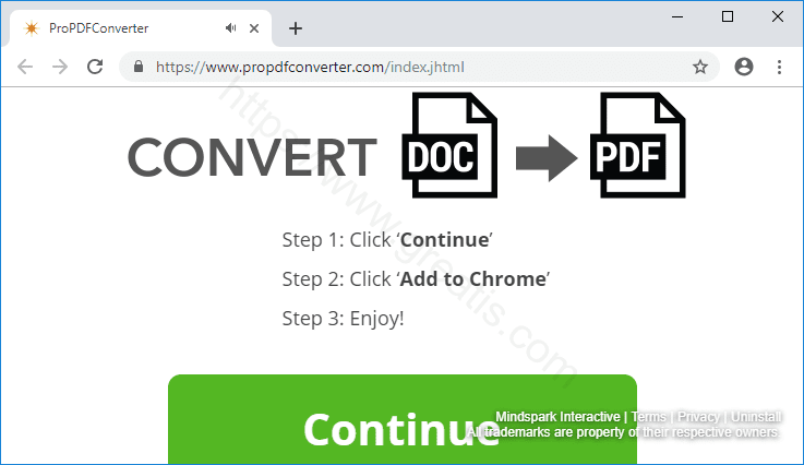 Как вылечить компьютер от рекламного вируса propdfconverter.com в браузерах chrome, firefox, internet explorer, edge