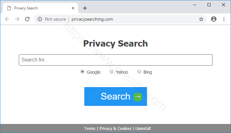 Как вылечить компьютер от рекламного вируса privacysearching.com в браузерах chrome, firefox, internet explorer, edge