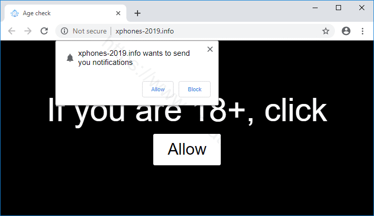 Как избавиться от уведомлений xphones-2019.info в браузерах chrome, firefox, internet explorer, edge