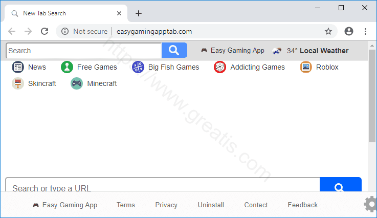 Как избавиться от уведомлений easygamingapptab.com в браузерах chrome, firefox, internet explorer, edge