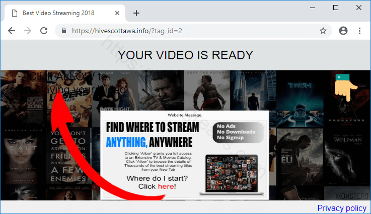 Как избавиться от уведомлений hivescottawa.info в браузерах chrome, firefox, internet explorer, edge