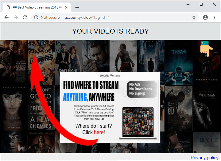 Как избавиться от уведомлений accountyx.club в браузерах chrome, firefox, internet explorer, edge