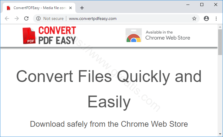 Как вылечить компьютер от рекламного вируса convertpdfeasy.com в браузерах chrome, firefox, internet explorer, edge
