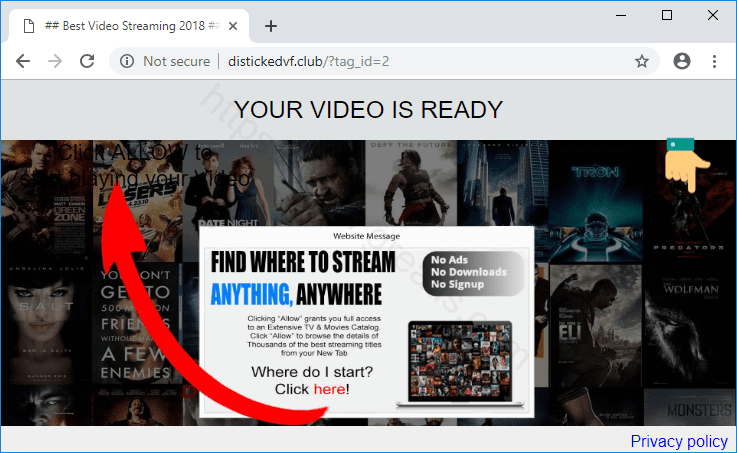 Как избавиться от уведомлений distickedvf.club в браузерах chrome, firefox, internet explorer, edge