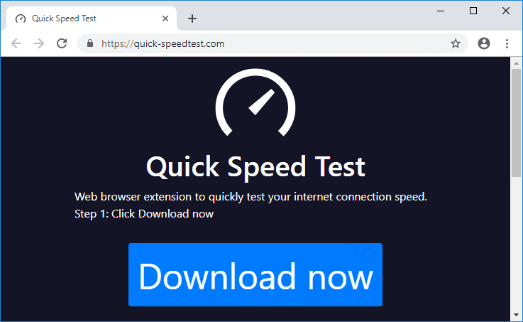 Как вылечить компьютер от рекламного вируса quick-speedtest.com в браузерах chrome, firefox, internet explorer, edge