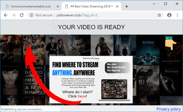 Как избавиться от уведомлений yishowever.club в браузерах chrome, firefox, internet explorer, edge