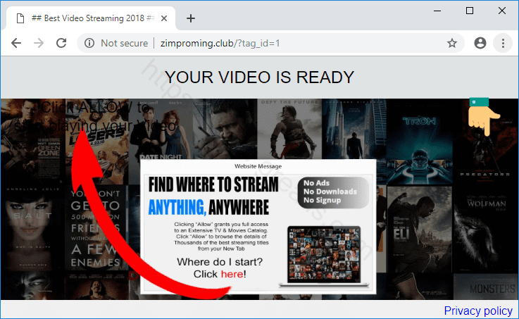 Как избавиться от уведомлений zimproming.club в браузерах chrome, firefox, internet explorer, edge