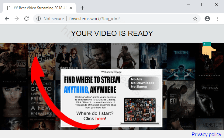 Как избавиться от уведомлений finvesterns.work в браузерах chrome, firefox, internet explorer, edge