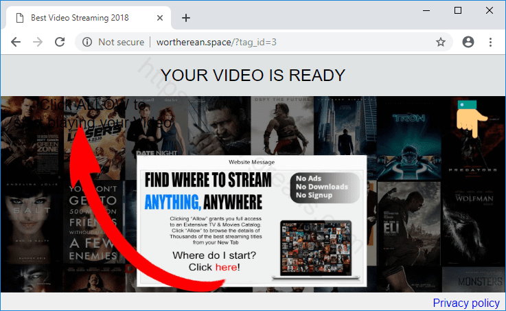 Как избавиться от уведомлений wortherean.space в браузерах chrome, firefox, internet explorer, edge