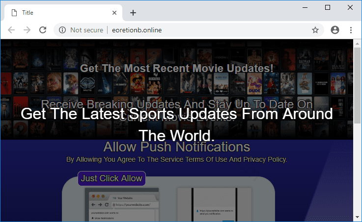 Как избавиться от уведомлений eoretionb.online в браузерах chrome, firefox, internet explorer, edge