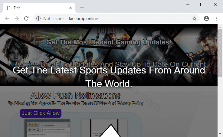 Как избавиться от уведомлений kieeurop.online в браузерах chrome, firefox, internet explorer, edge