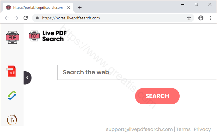 Как вылечить компьютер от рекламного вируса livepdfsearch.com в браузерах chrome, firefox, internet explorer, edge