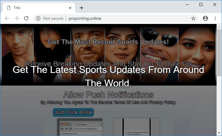 Как избавиться от уведомлений proporting.online в браузерах chrome, firefox, internet explorer, edge
