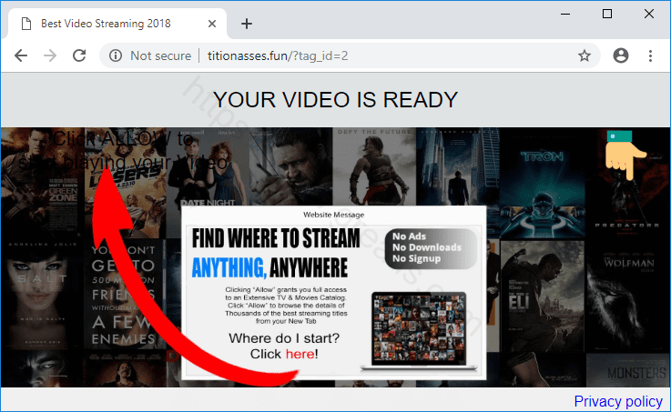 Как избавиться от уведомлений titionasses.fun в браузерах chrome, firefox, internet explorer, edge