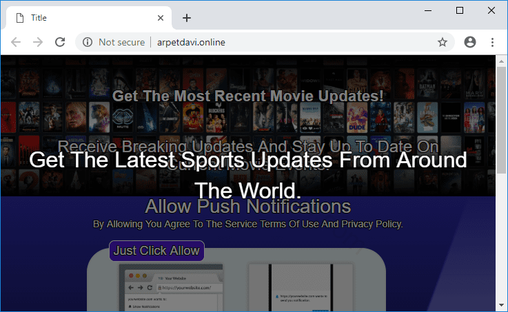 Как избавиться от уведомлений arpetdavi.online в браузерах chrome, firefox, internet explorer, edge