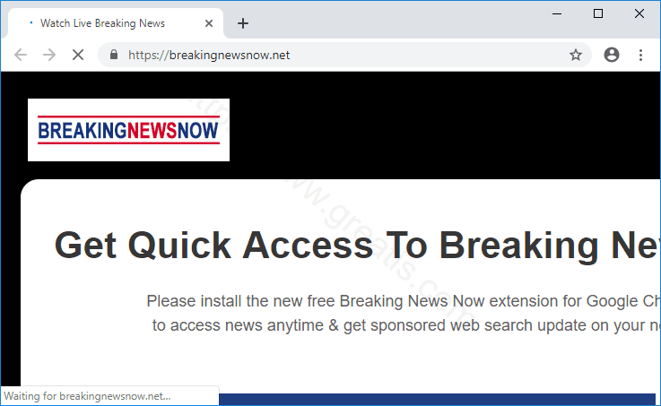 Как вылечить компьютер от рекламного вируса breakingnewsnow.net в браузерах chrome, firefox, internet explorer, edge