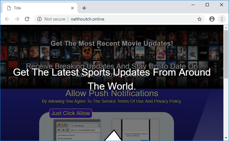 Как избавиться от уведомлений nalthoutch.online в браузерах chrome, firefox, internet explorer, edge