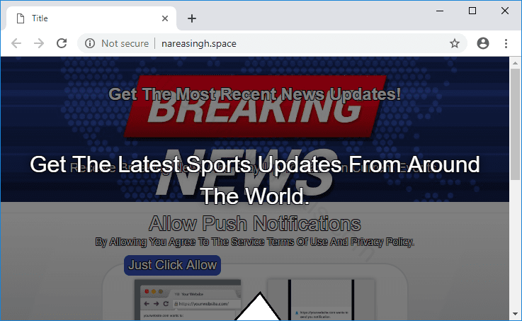 Как избавиться от уведомлений nareasingh.space в браузерах chrome, firefox, internet explorer, edge