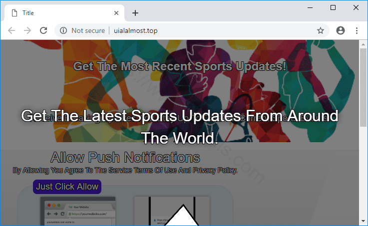 Как избавиться от уведомлений uialalmost.top в браузерах chrome, firefox, internet explorer, edge