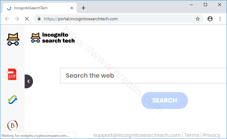 Как вылечить компьютер от рекламного вируса incognitosearchtech.com в браузерах chrome, firefox, internet explorer, edge