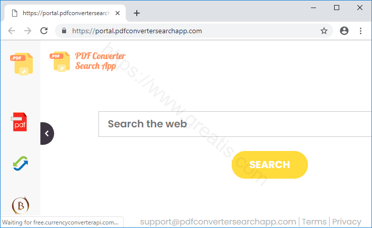 Как вылечить компьютер от рекламного вируса pdfconvertersearchapp.com в браузерах chrome, firefox, internet explorer, edge