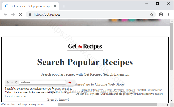 Как вылечить компьютер от рекламного вируса get.recipes в браузерах chrome, firefox, internet explorer, edge