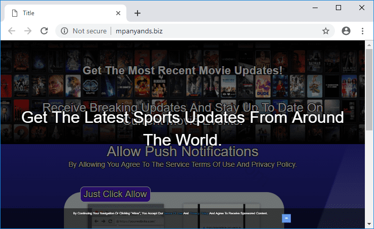 Как избавиться от уведомлений mpanyands.biz в браузерах chrome, firefox, internet explorer, edge
