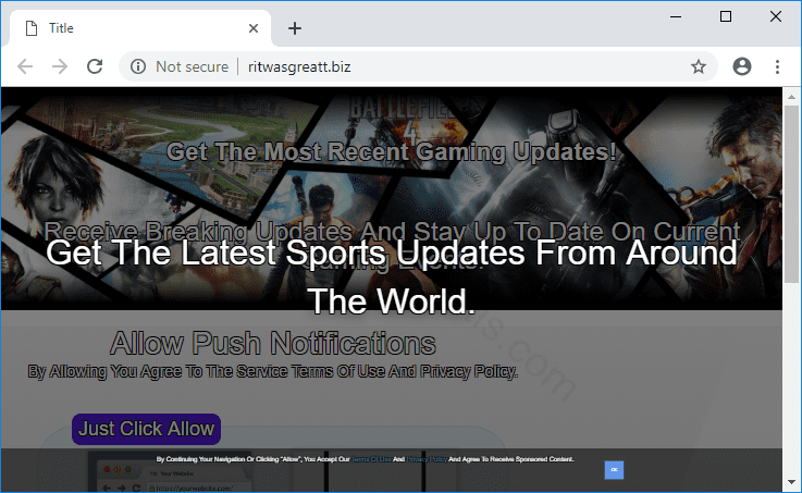Как избавиться от уведомлений ritwasgreatt.biz в браузерах chrome, firefox, internet explorer, edge
