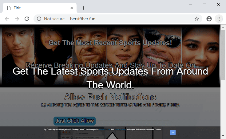 Как избавиться от уведомлений bersifther.fun в браузерах chrome, firefox, internet explorer, edge